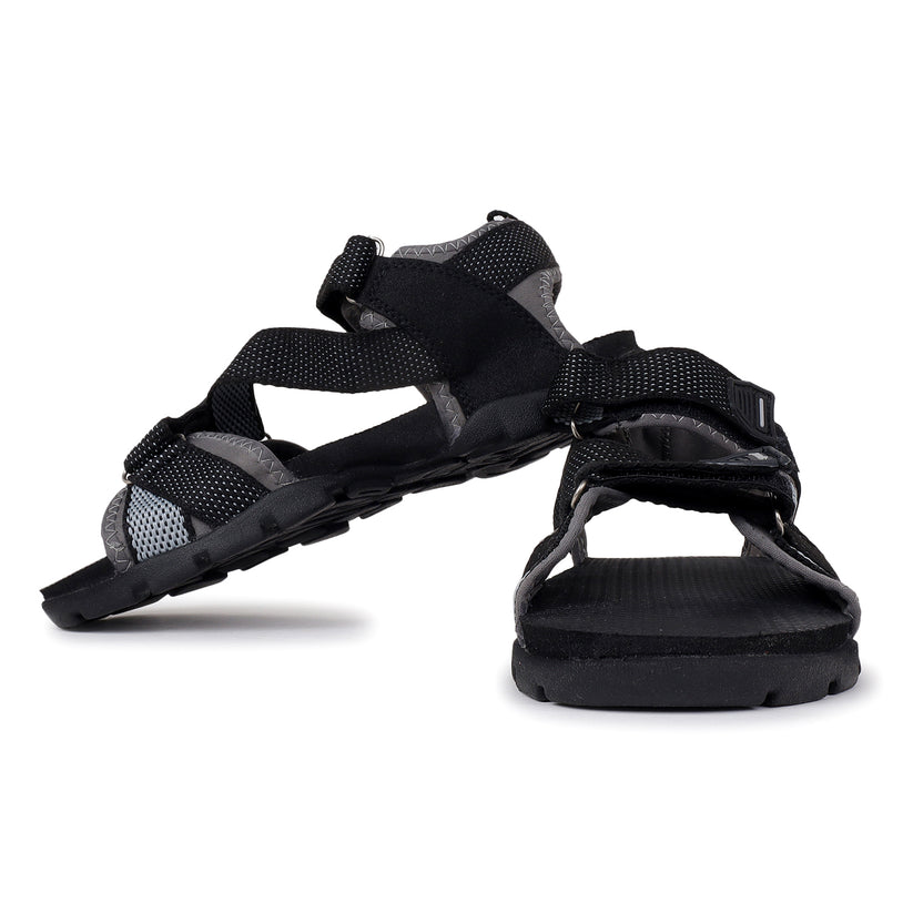 Relaxo SS0105G-BKGY black grey footwear product image