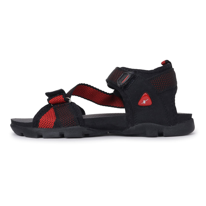 Relaxo SS0105G-BKRD black red footwear product image