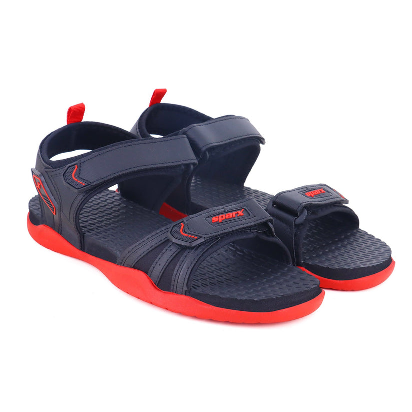 Relaxo SS0131G-BKRD black red footwear product image