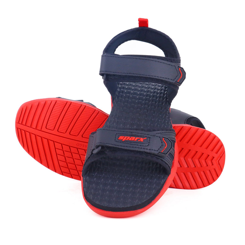 Relaxo SS0131G-BKRD black red footwear product image