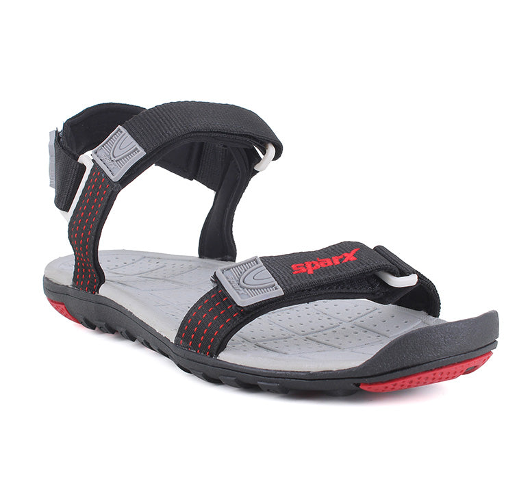 Relaxo SS0414G-BKBK black footwear product image