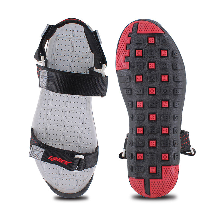 Relaxo SS0414G-BKBK black footwear product image