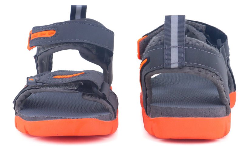 Relaxo SS0473G-GYOR grey orange footwear product image