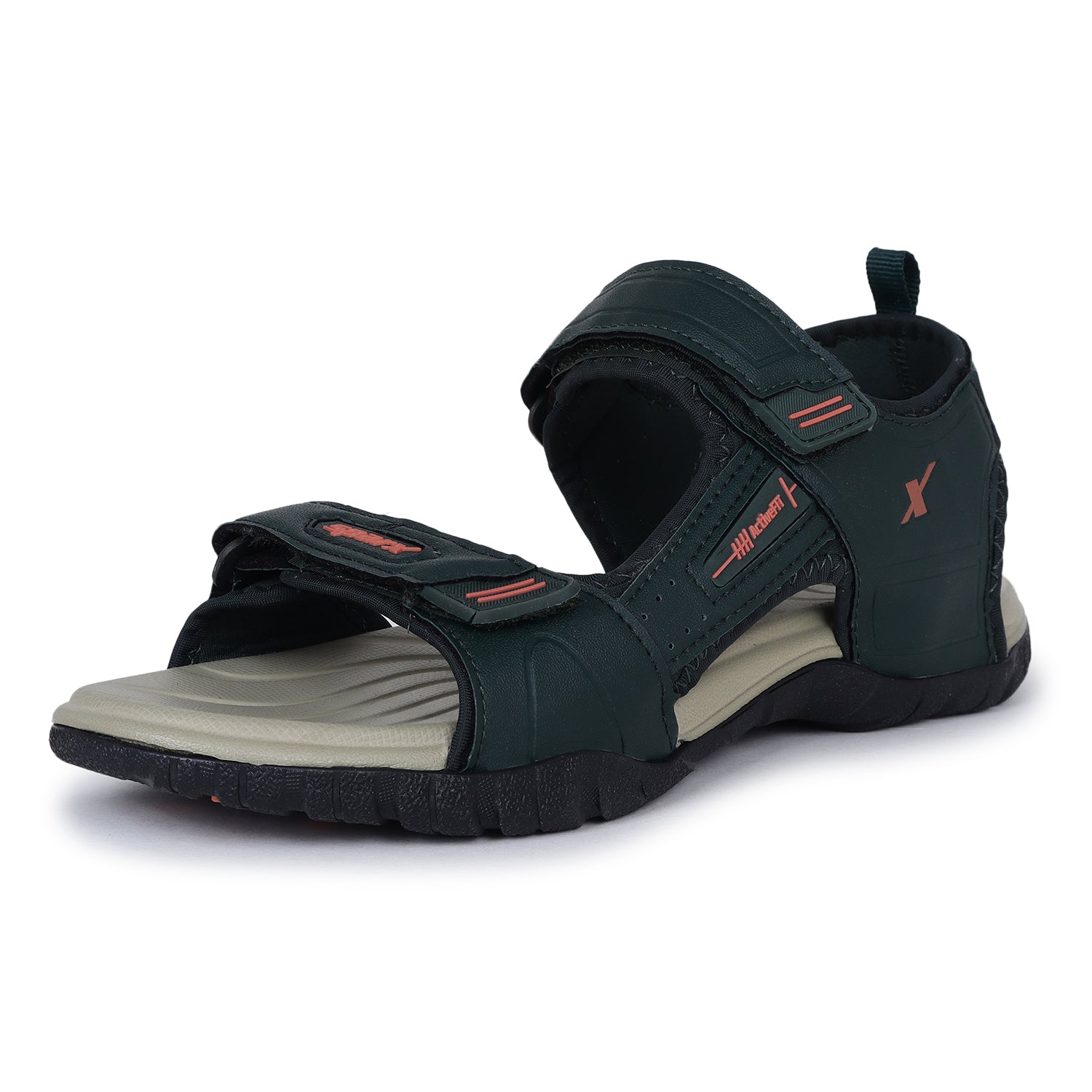 Sparx Ft.green Copper Sandals for Men SS-652 | Sandals & Slippers