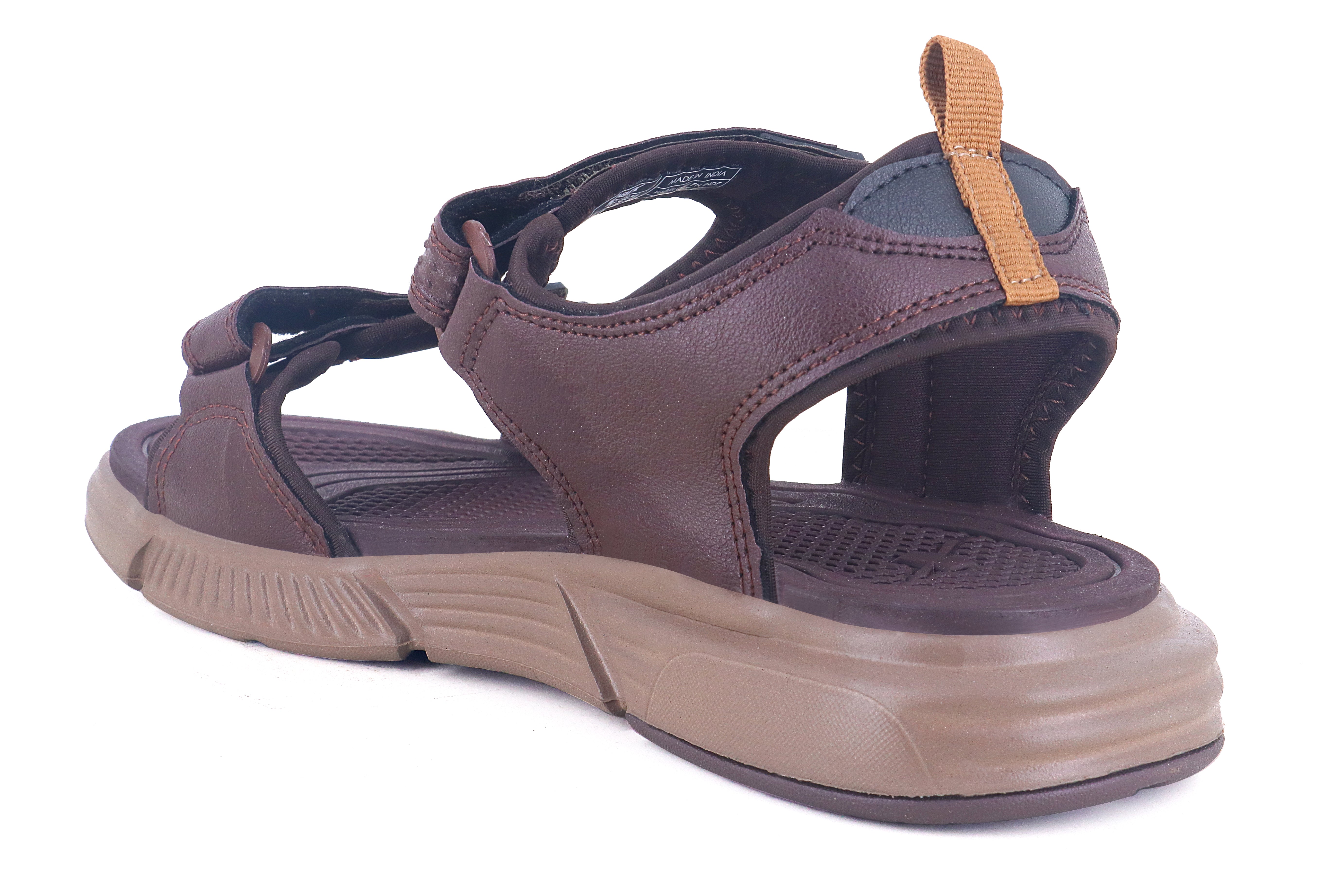Sparx Brown Camel Sandals for Men SS-656 | Sandals & Slippers