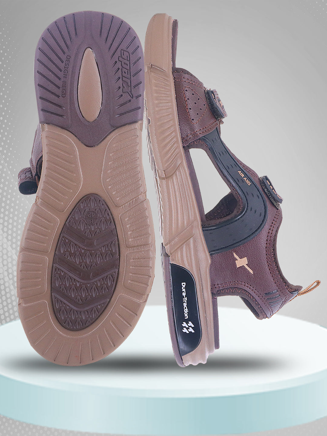 ♡ペロスパ♡ʕ☋⃘⑅ʔ⋆˚ ༘ Sparx Brown Camel Sandals for Men SS-656 | Sandals & Slippers Online