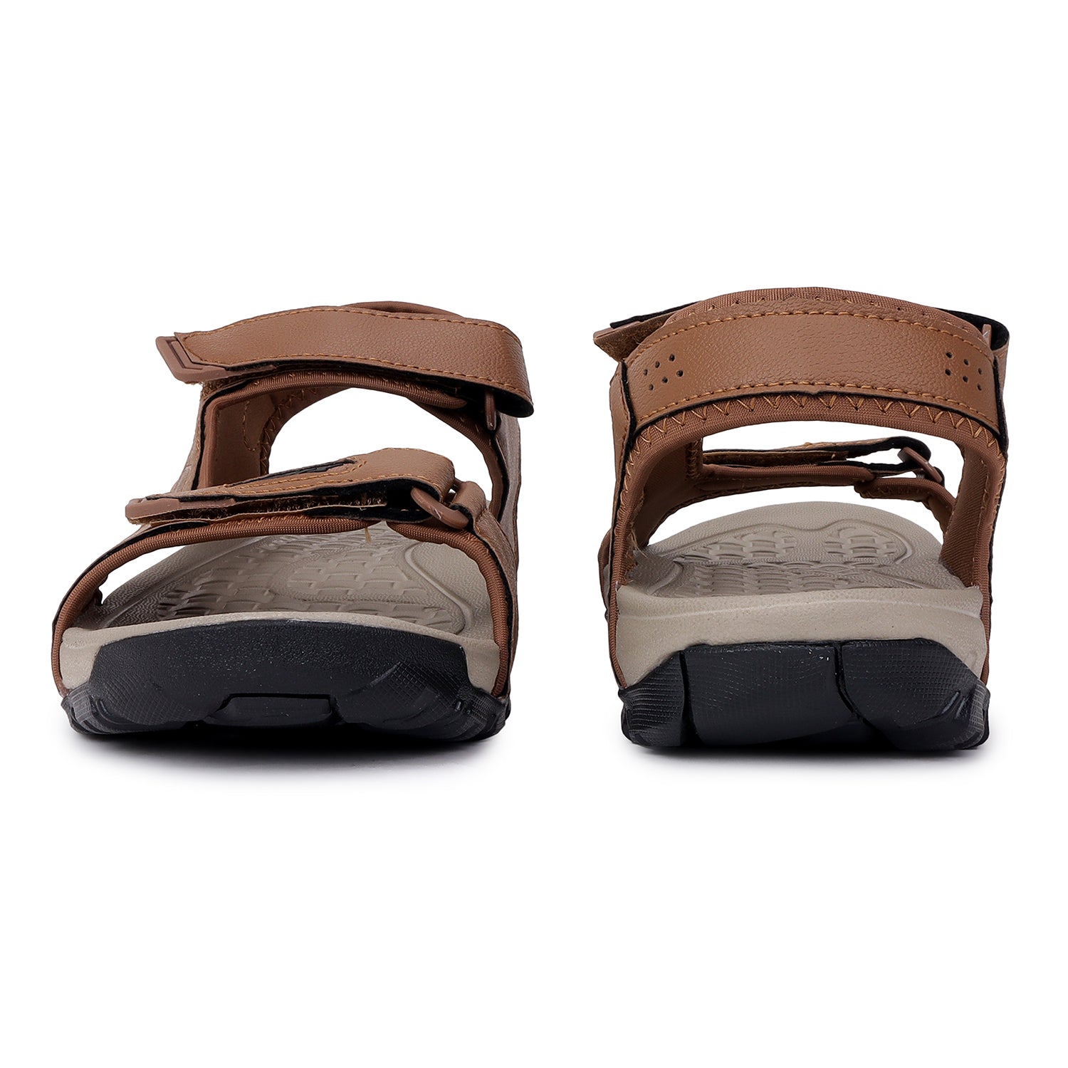 Buy Tan Black Sandals for Men SS 694 Online at best Price – Relaxo