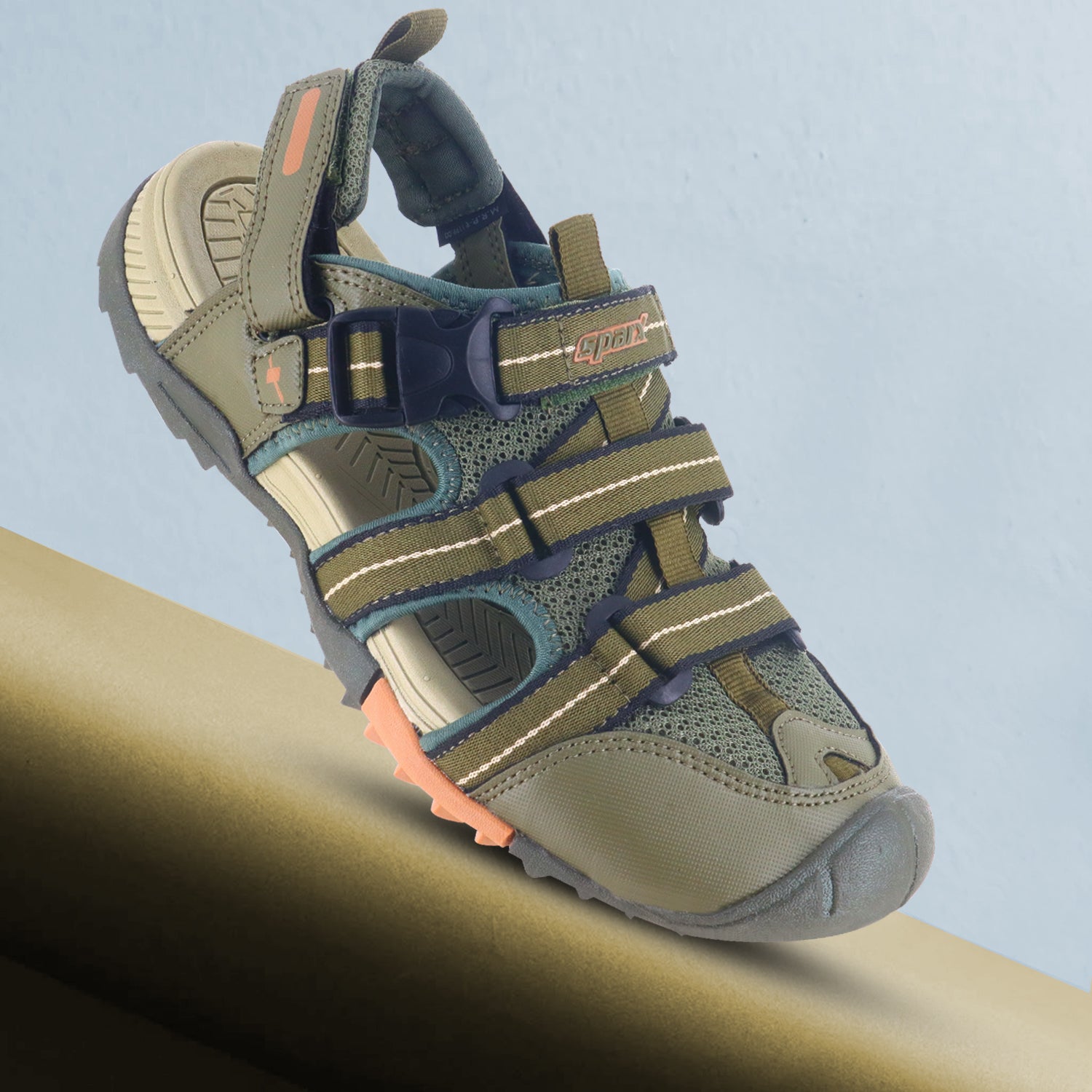 Shop Olive Honey Sandals for Men SS 818 Online at Best Price