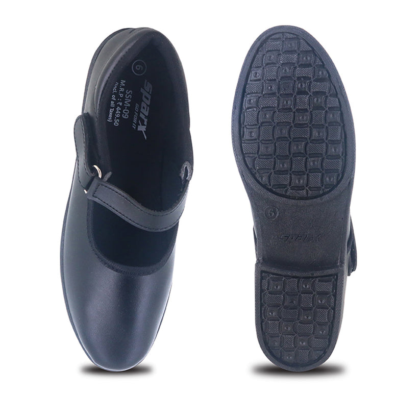 Relaxo SSM009C-BKBK black footwear product image
