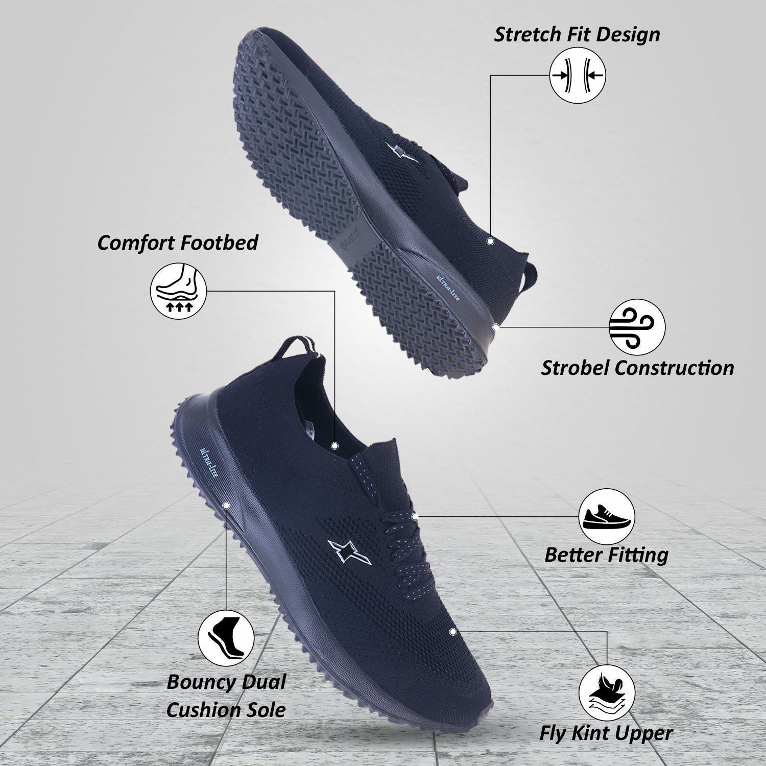 Athleisure Shoes for Women SL 167