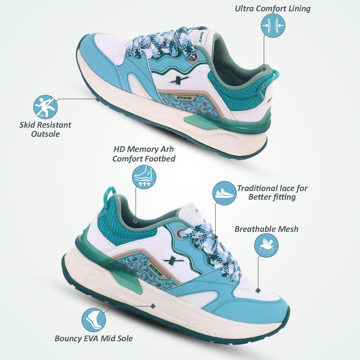 Athleisure Shoes for Women SL 287