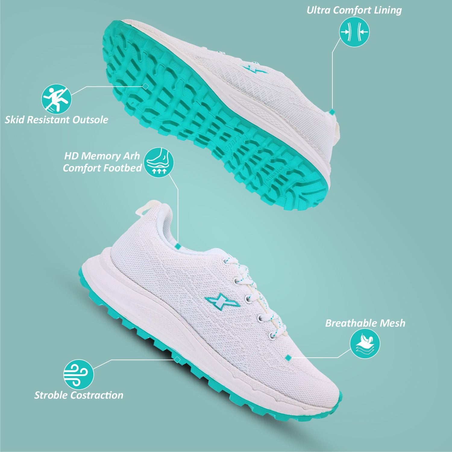 Athleisure Shoes for Women SL 309