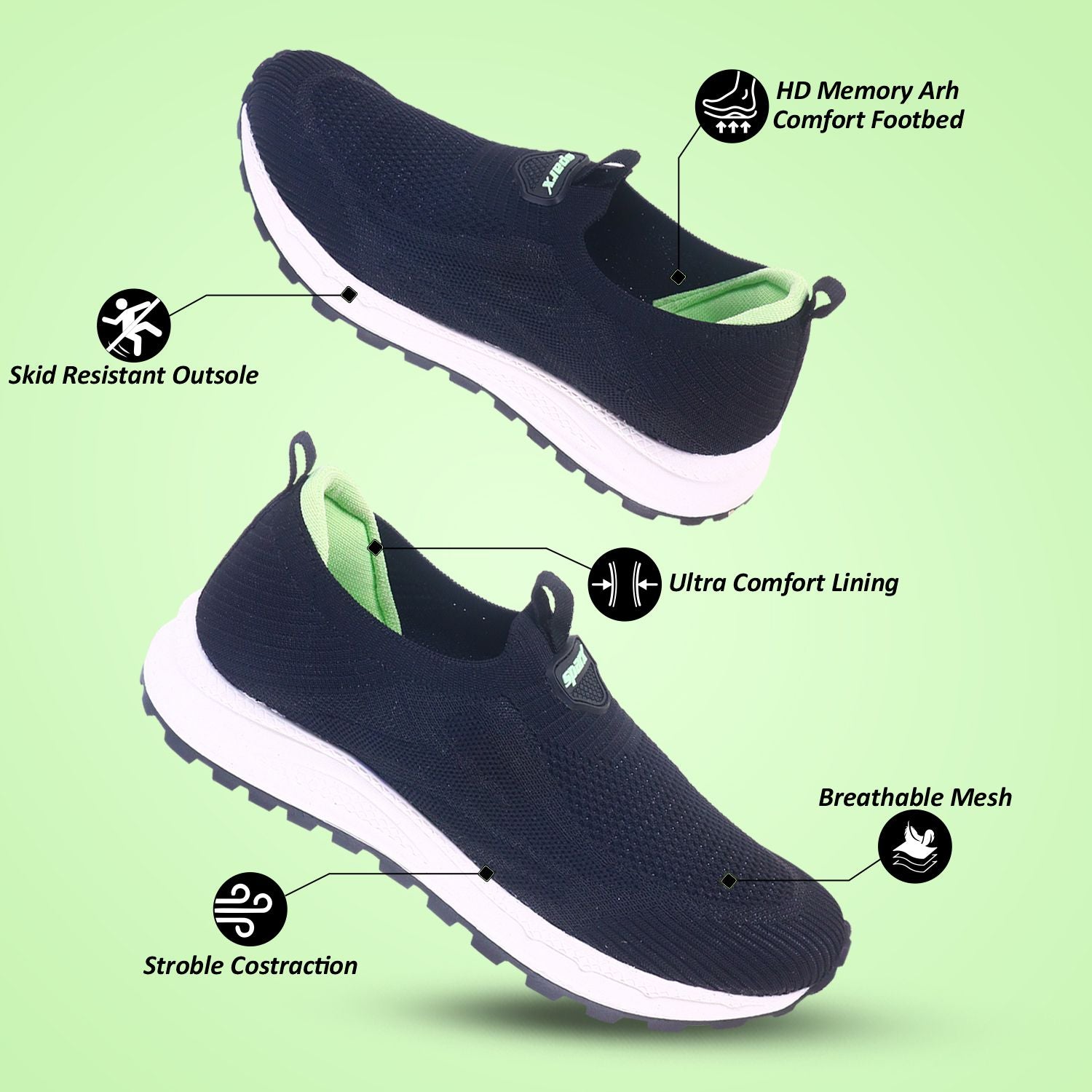 Athleisure Shoes for Women SL 327