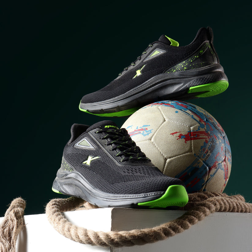 Relaxo SX0814G-BKGN black green footwear product image
