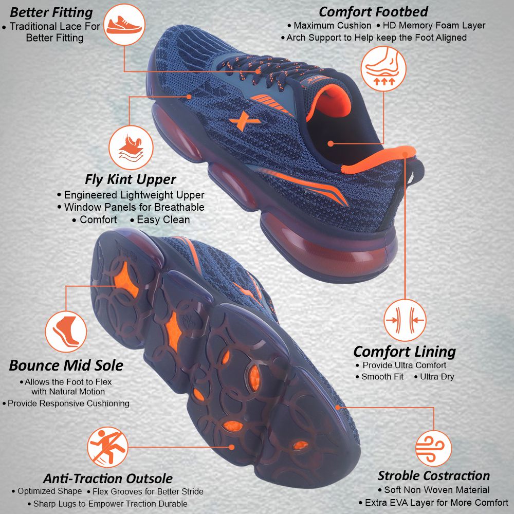 SPARX Athleisure shoes for men SM 882