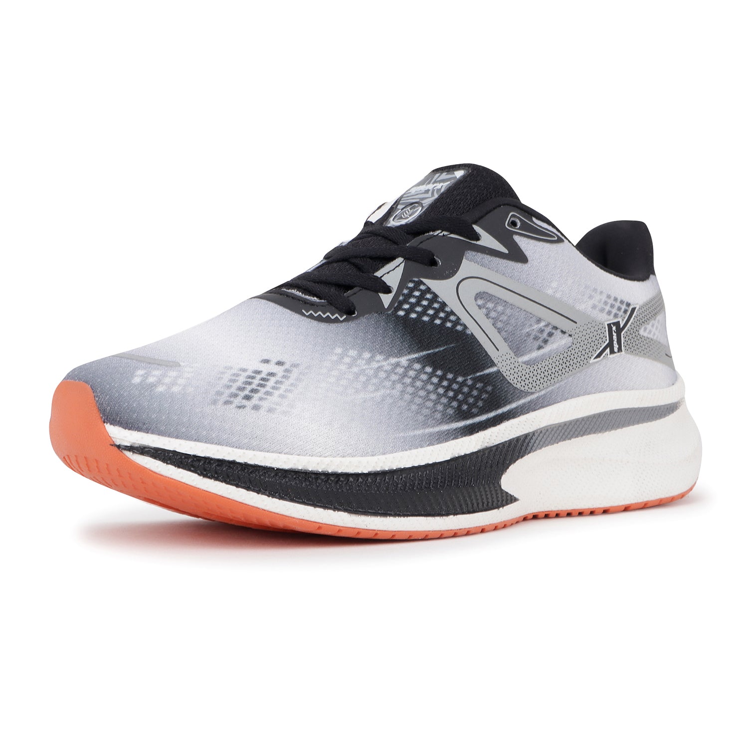 Sparx Lt.grey Black Athleisure Shoes for Men SM-991