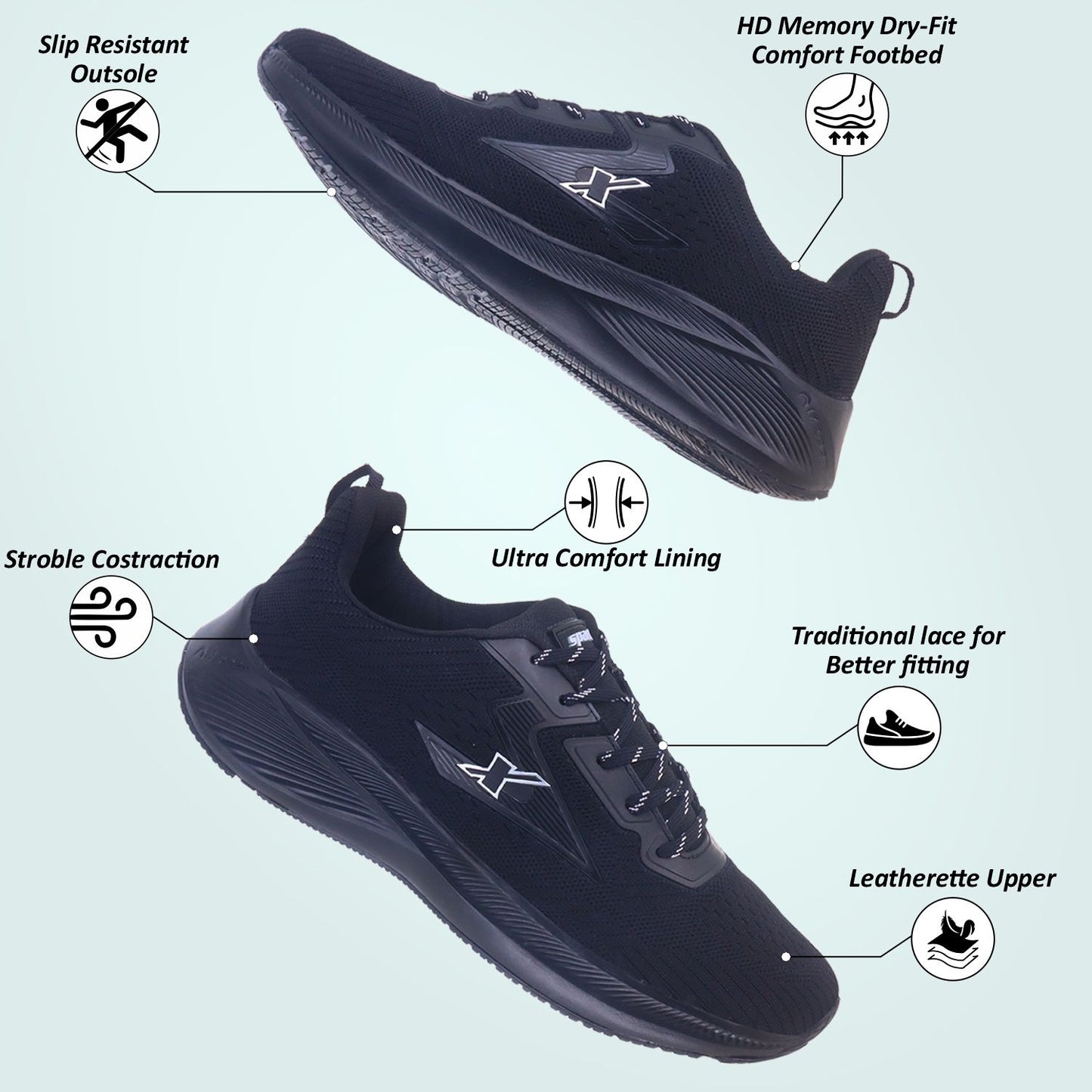 Sparx Athleisure Shoes for Men SM 1079