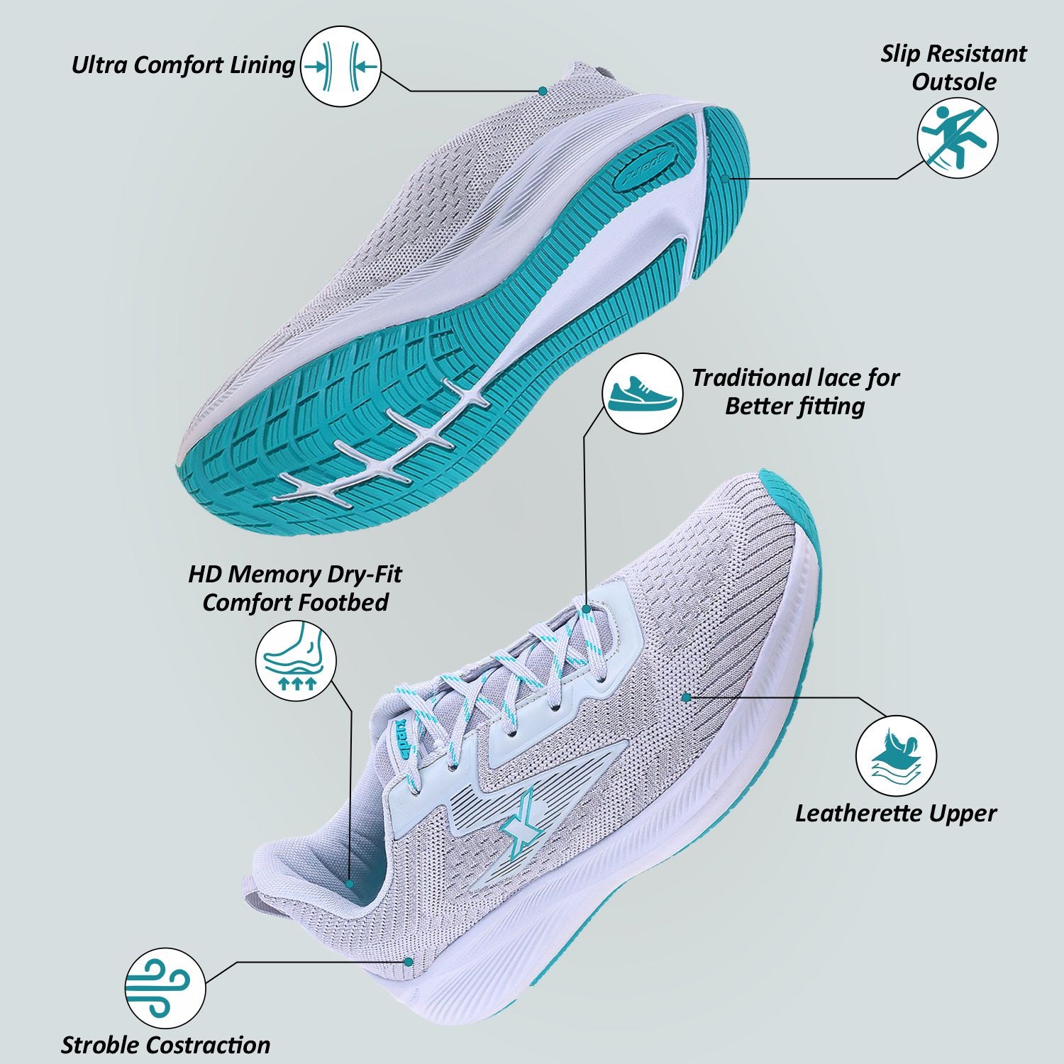 Sparx Athleisure Shoes for Men SM 1079