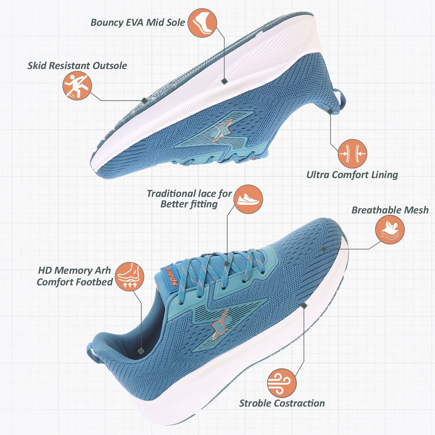 Athleisure Shoes for Men SM 1079