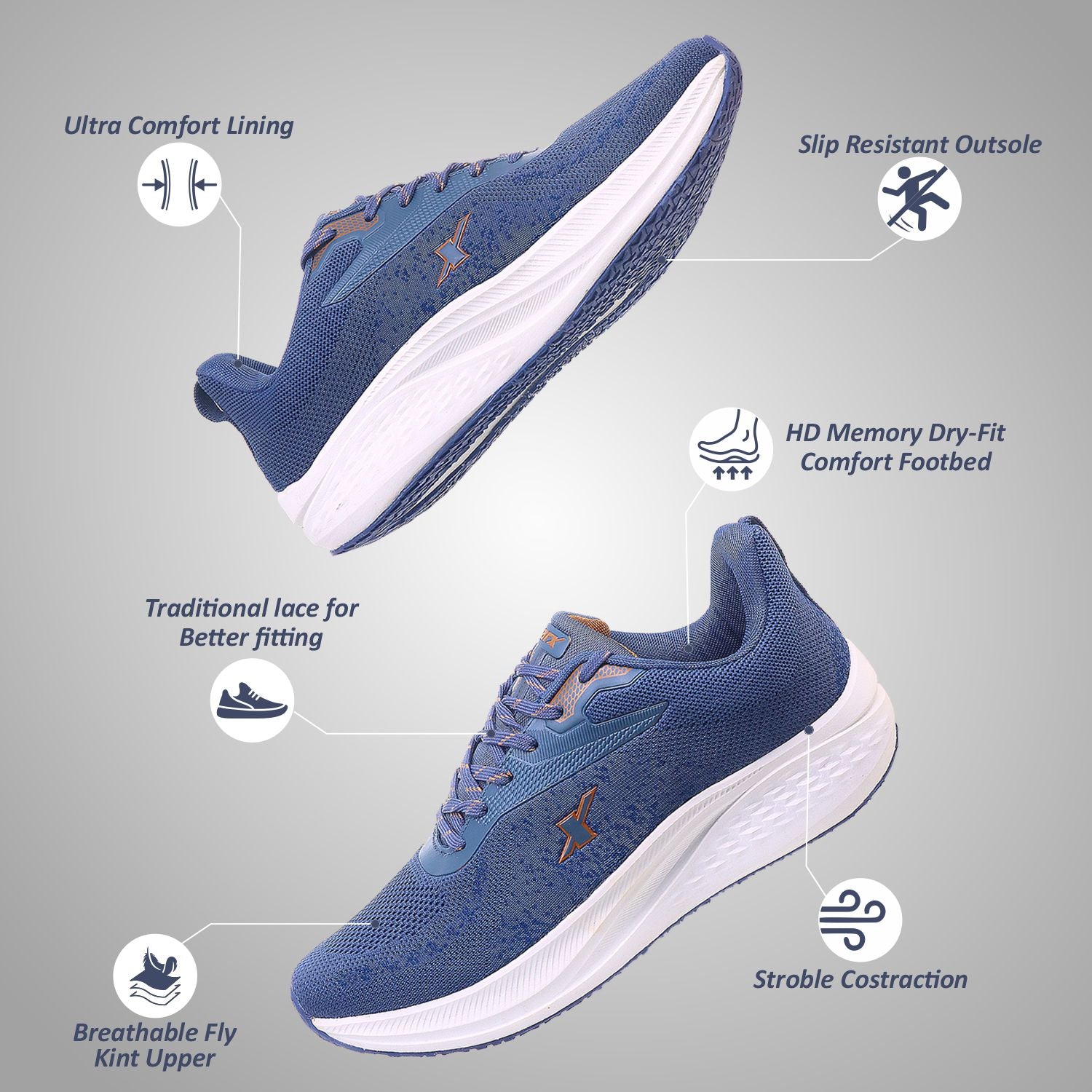 Sparx Athleisure Shoes for Men SM 1084