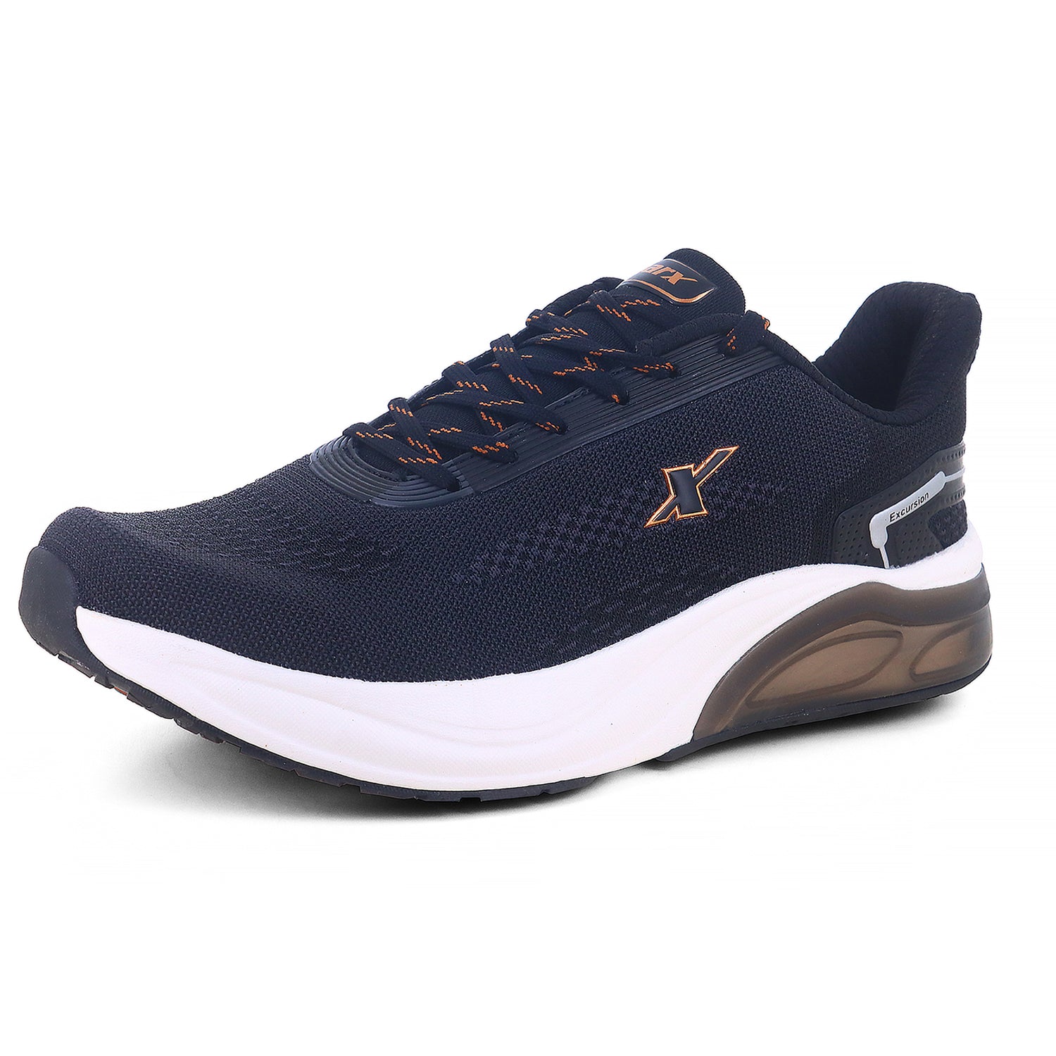 Image of Athleisure Shoes for Men with white background and shadow, the shoes are perfect for everyday wear as the cushioning is visible in the image itself. 