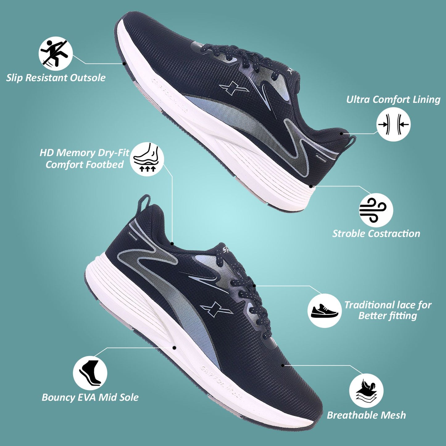 Sparx Athleisure Shoes for Men SM 1100
