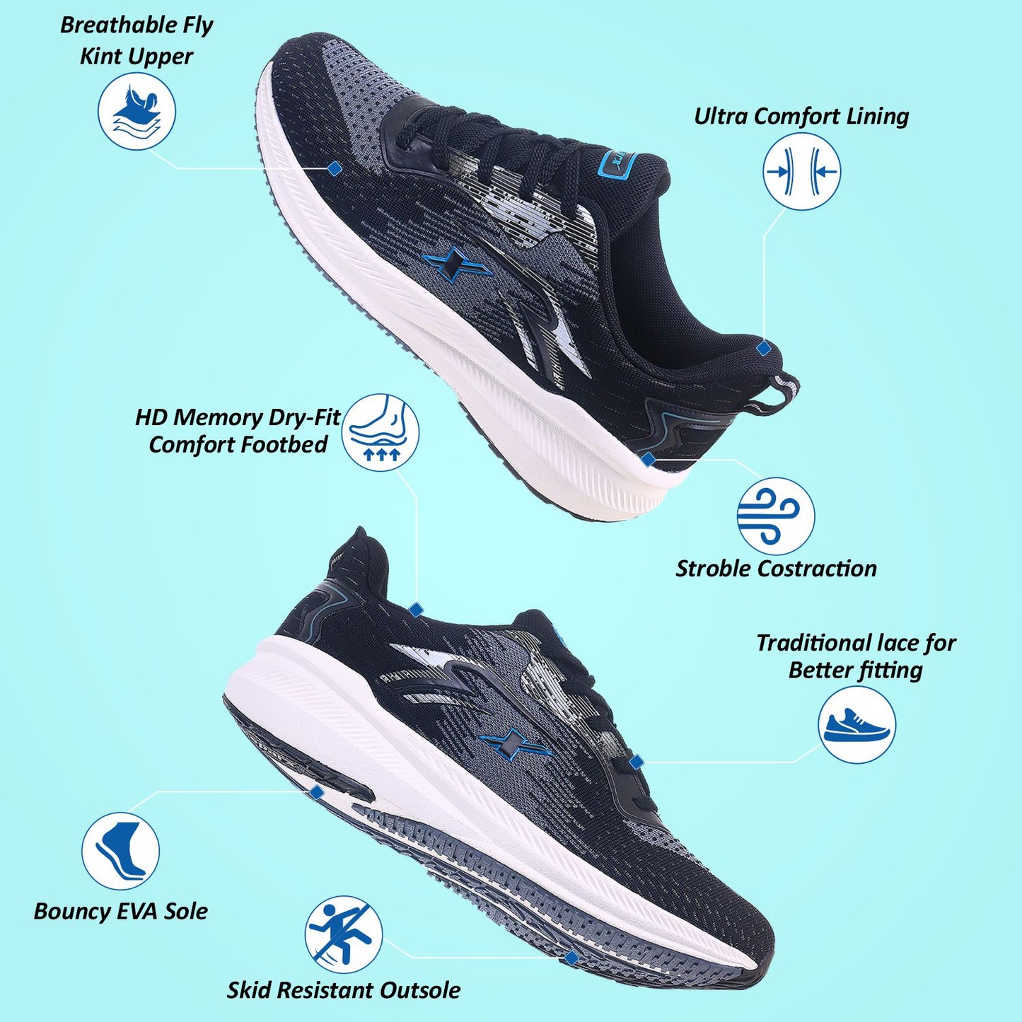 Sparx Shoes for Men SM-1124