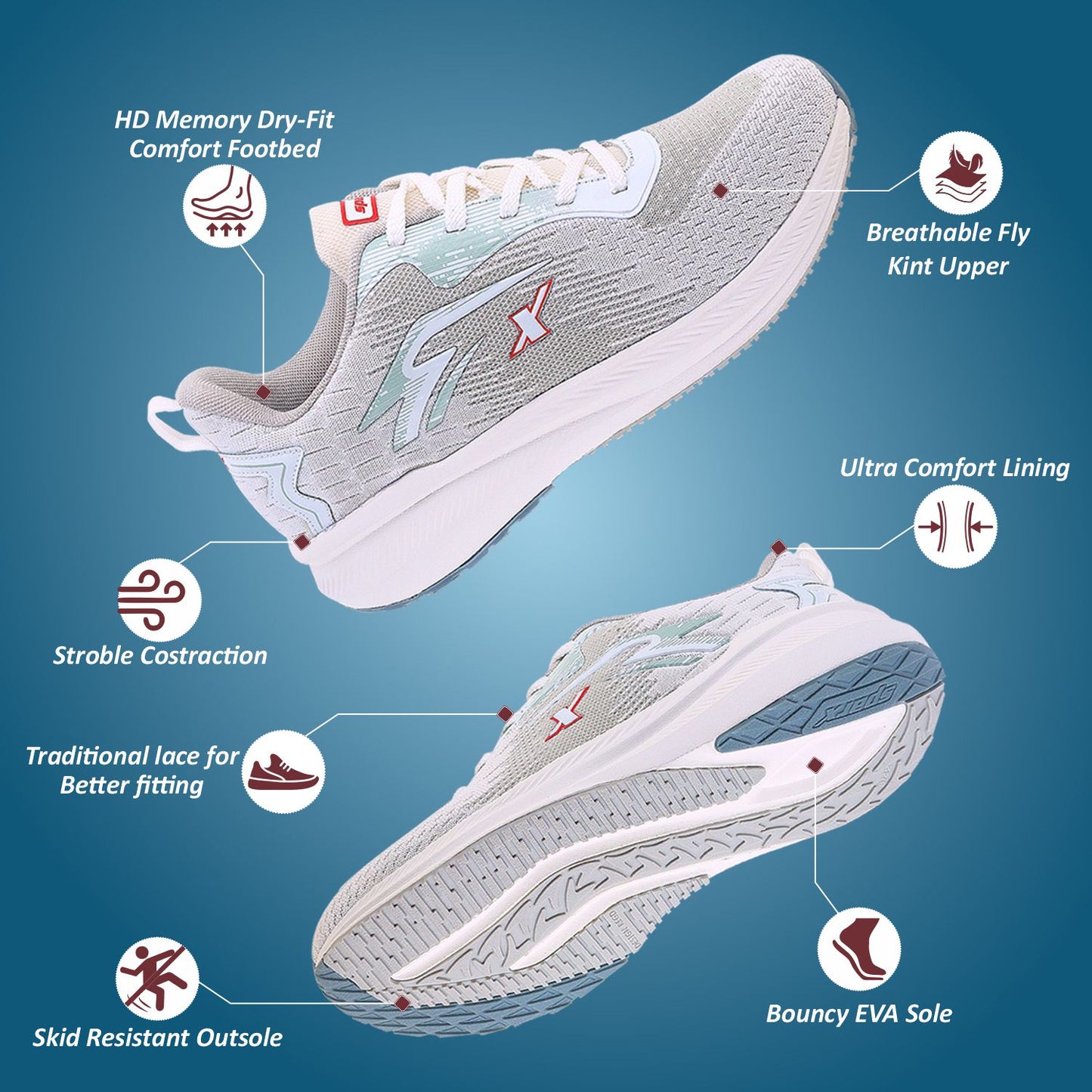 Sparx Shoes for Men SM-1124