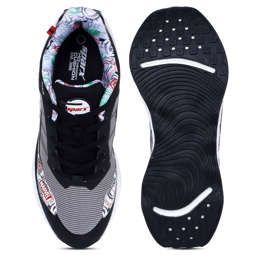 Relaxo SX3008G-BKGY black grey footwear product image