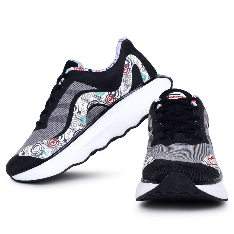 Relaxo SX3008G-BKGY black grey footwear product image