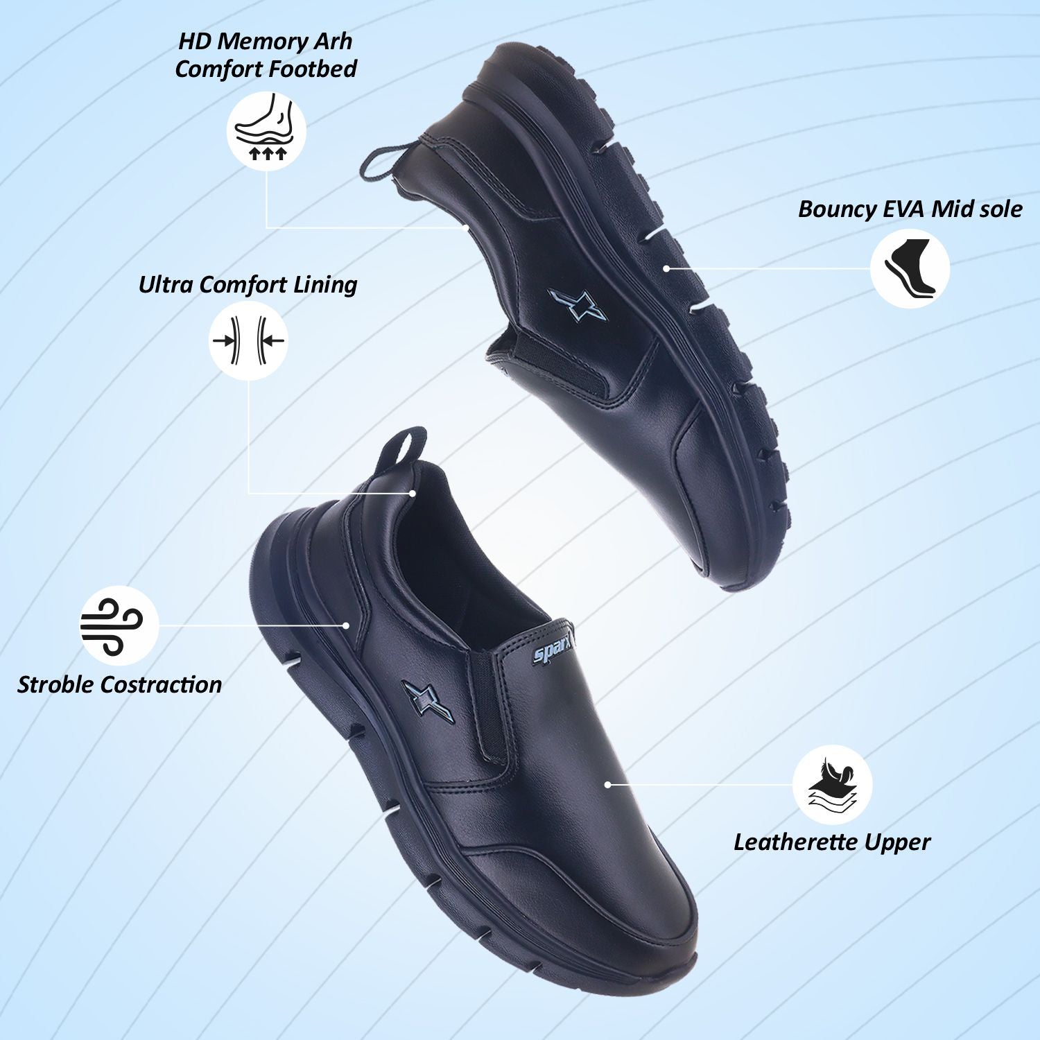 Athleisure Shoes for Men SM 9086