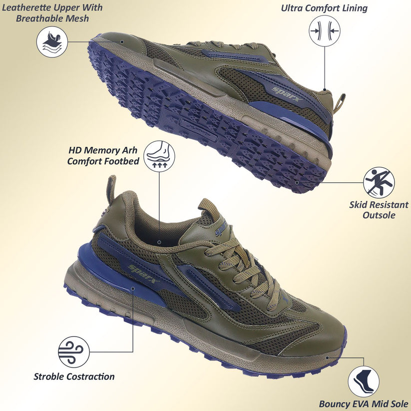 Relaxo ZSX9087G-OLNV olive navy footwear product image