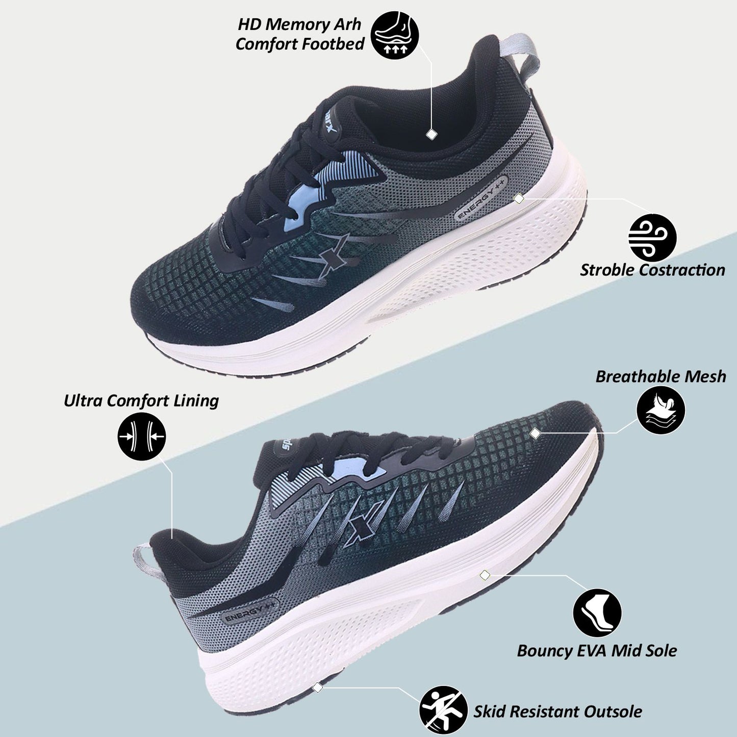 Sparx Shoes for Men SM 9093