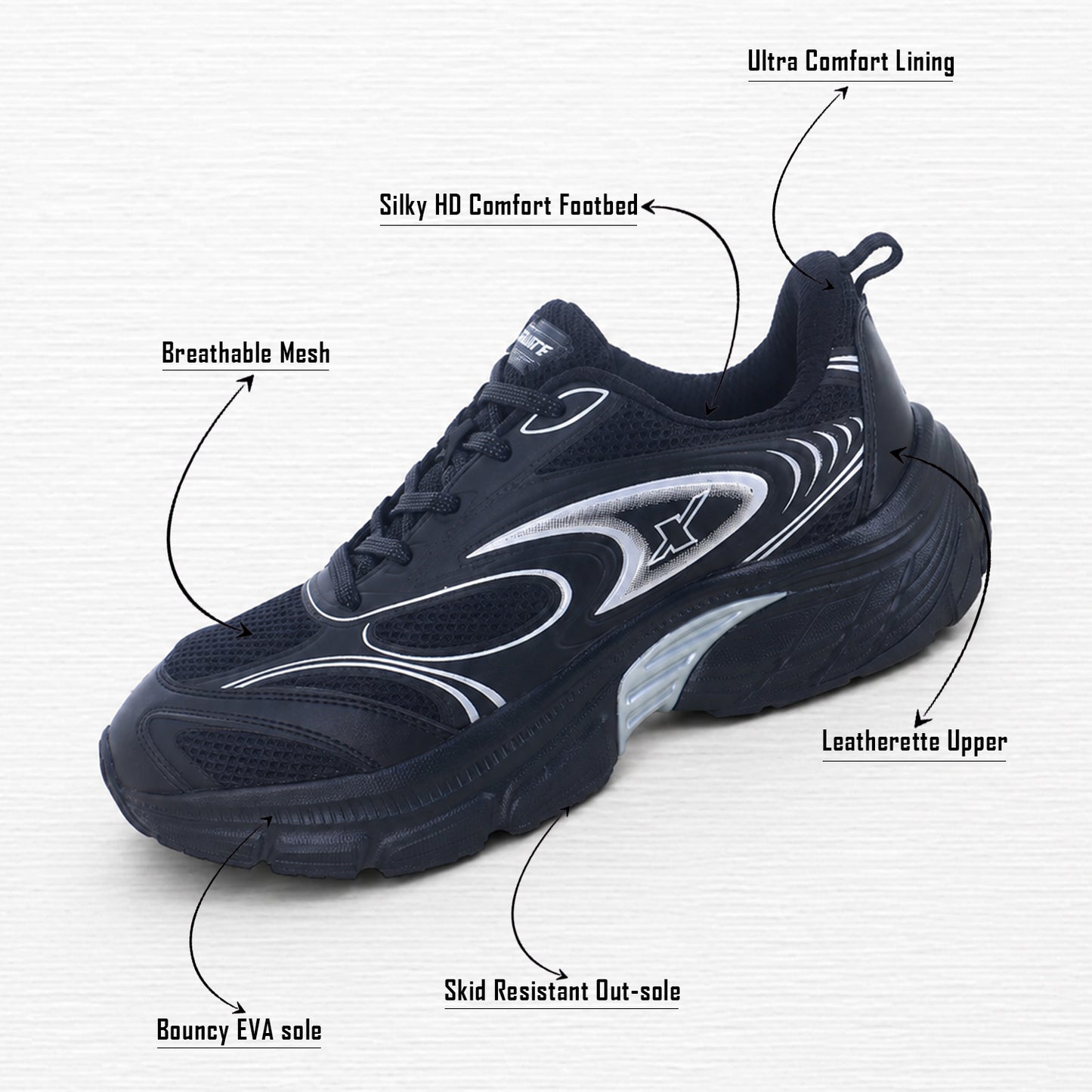 Athleisure Shoes for Men SM 9105